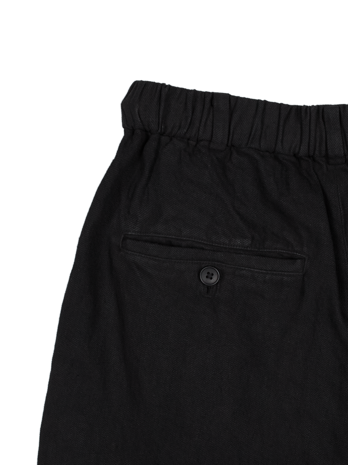 DOROZOME LINEN TWILL EASY PANTS｜INDIGO MUD