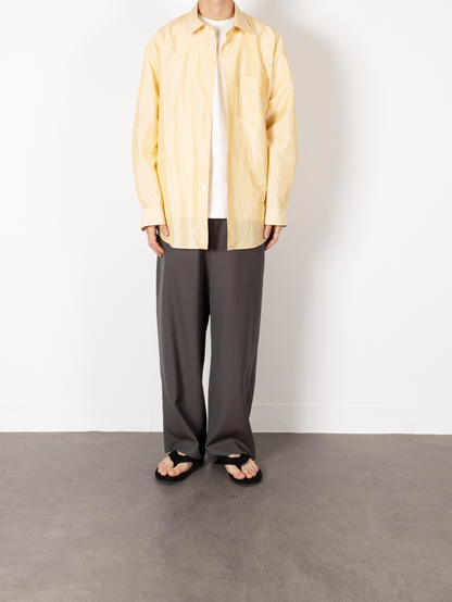 Model 176cm/62kg size L color YELLOW 着用