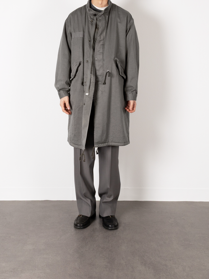 Model 176cm/62kg size M color GRAY 着用