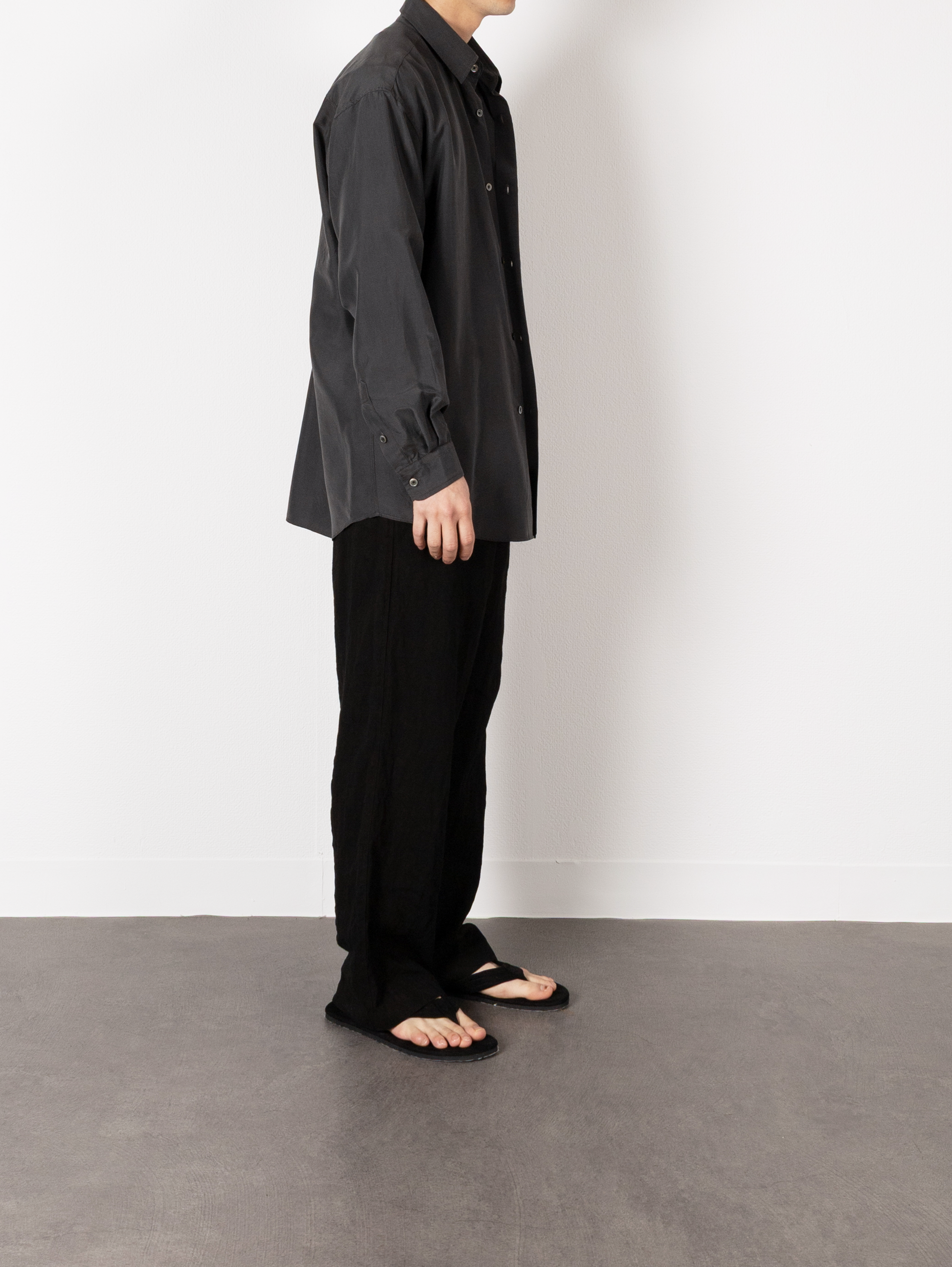 Model 176cm/62kg size M color FADED BLACK 着用