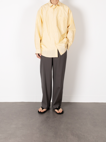 Model 176cm/62kg size L color YELLOW 着用