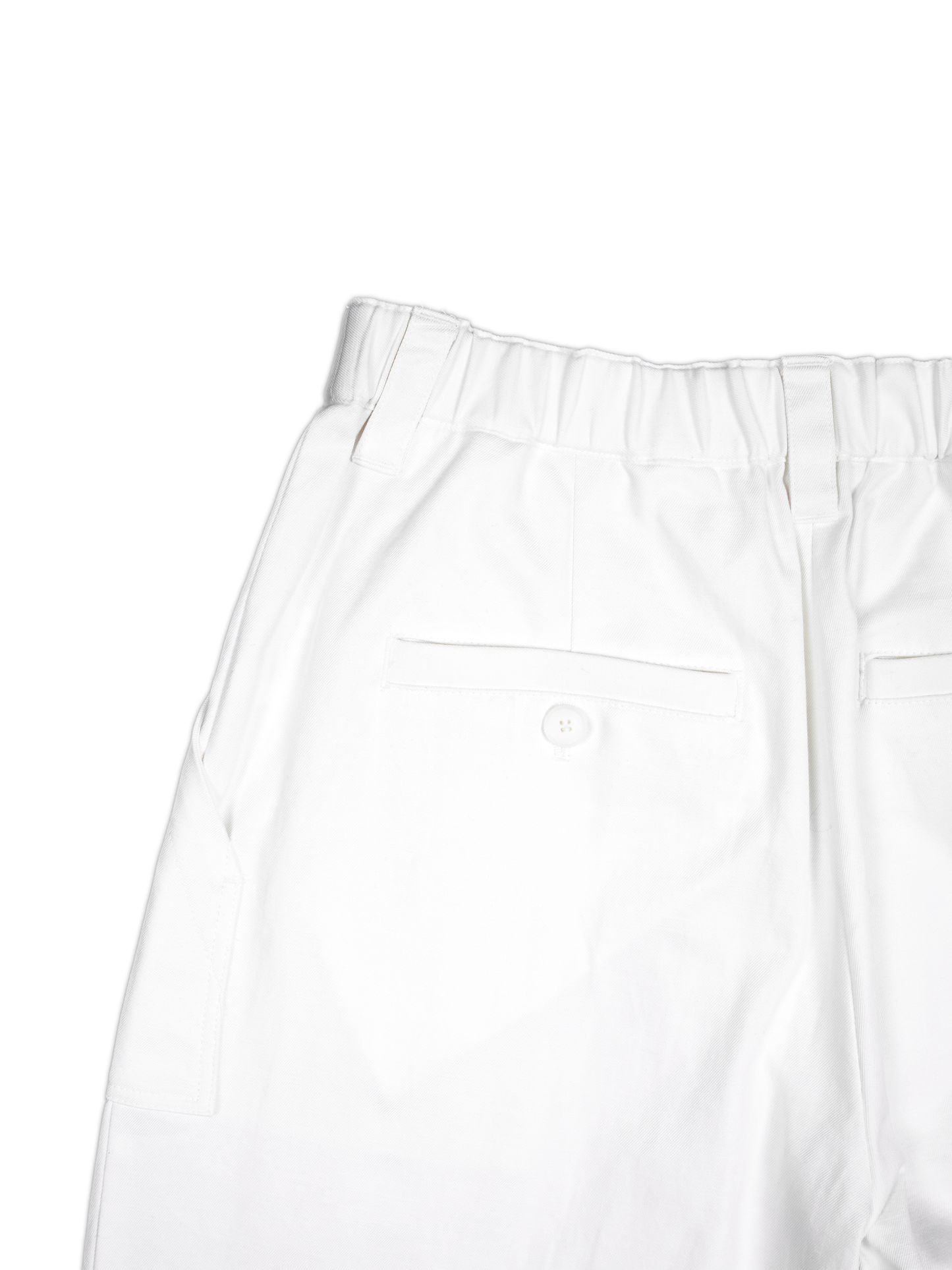 FINX/ZIMBABWE COTTON LIGHT CHINO WIDE PANTS for WOMEN｜ECRU