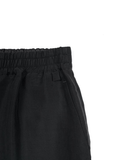 BRAZIL SILK SHORT PANTS｜FADED BLACK