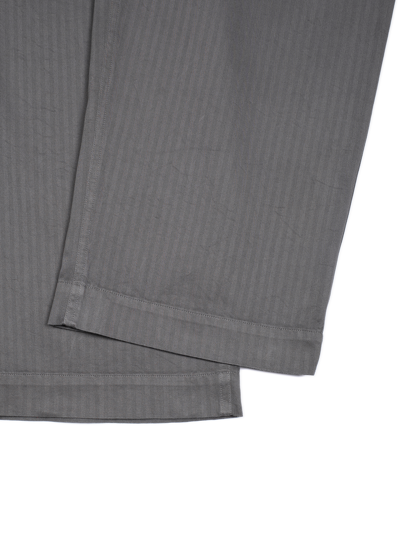GARMENT DYED FINX COTTON HBT MECHANIC PANTS｜GREIGE