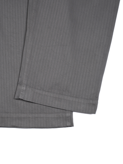 GARMENT DYED FINX COTTON HBT MECHANIC PANTS｜GREIGE
