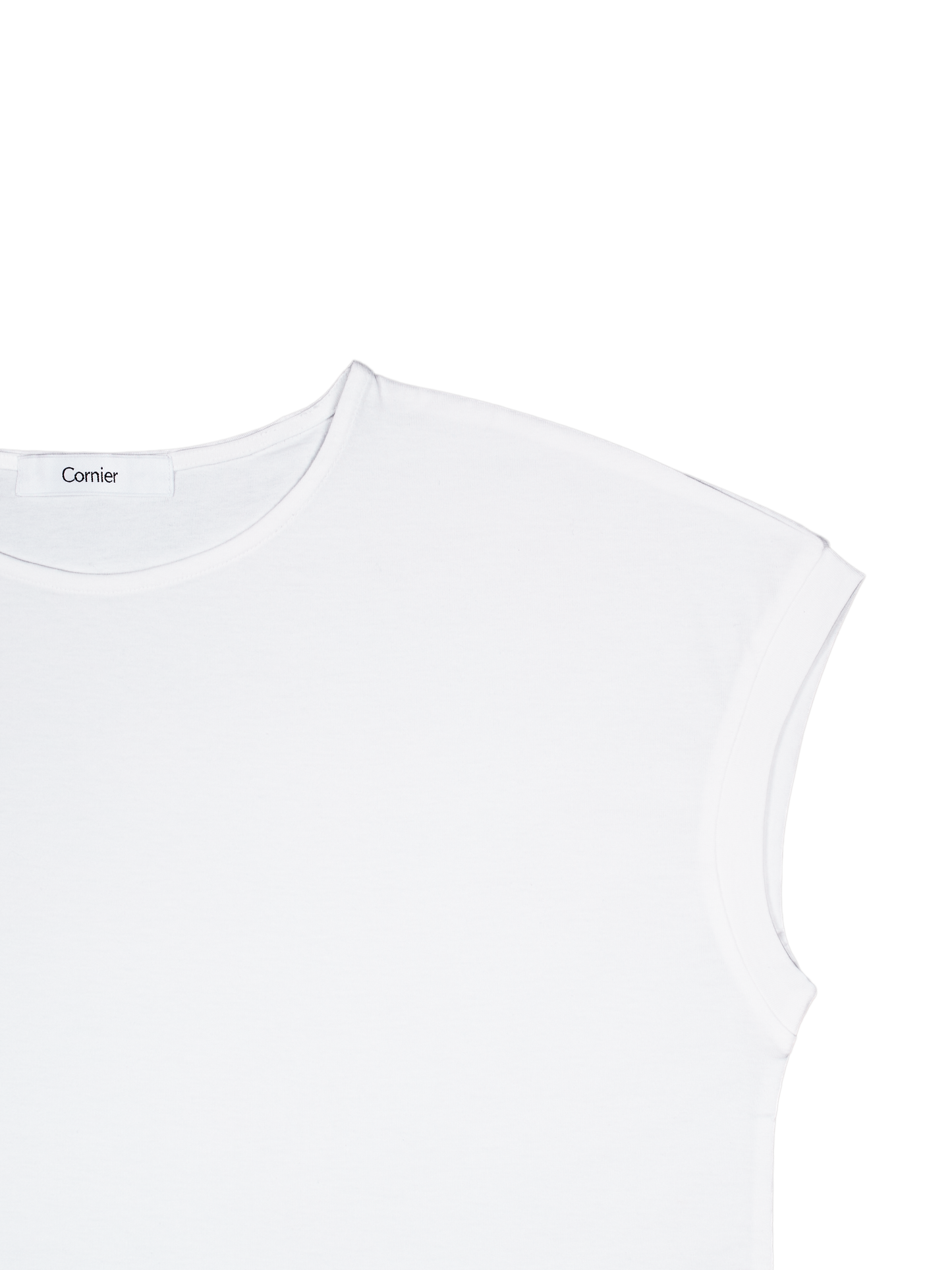 SOFT TWISTED INDIAN COTTON JERSEY FRENCH SLEEVE T-SHIRTS｜OFF WHITE