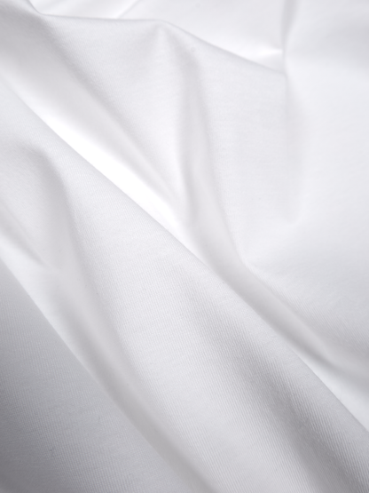 SOFT TWISTED INDIAN COTTON JERSEY T-SHIRTS｜OFF WHITE