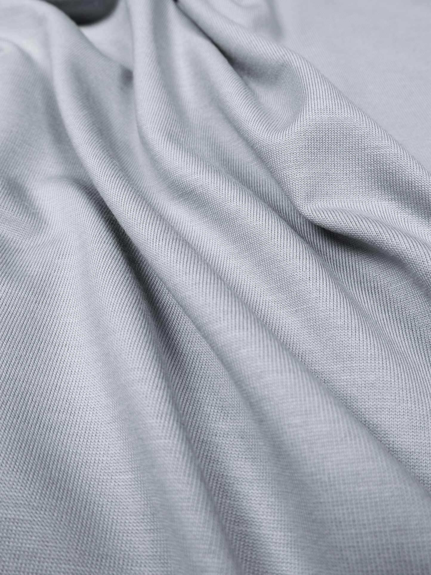 Super160's WORSTED WOOL T-SHIRTS｜MIST