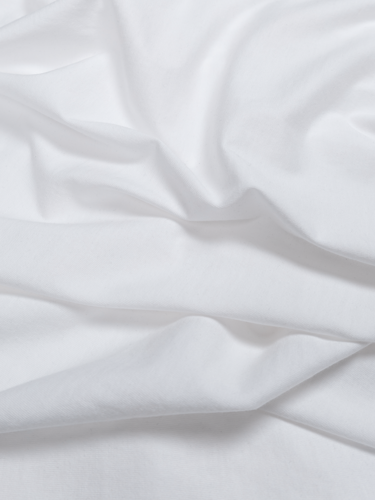 SUVIN COTTON HIGH GAUGE SOFT JERSEY T-SHIRTS｜WHITE