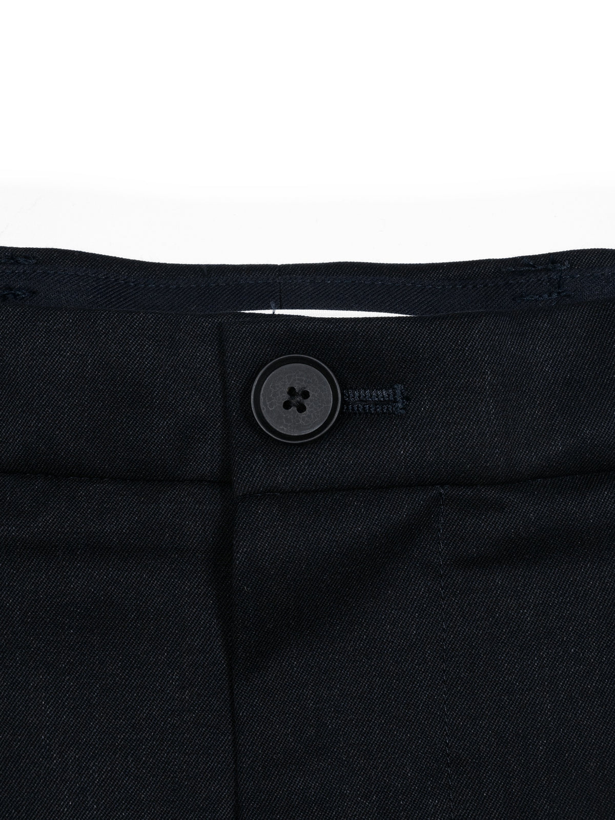 Super130's WORSTED WOOL GABARDINE 2-TUCK PANTS｜TOP D.NAVY