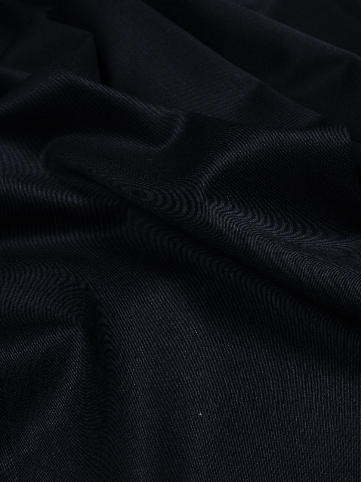 Super130's WORSTED WOOL GABARDINE 2-TUCK PANTS｜TOP D.NAVY