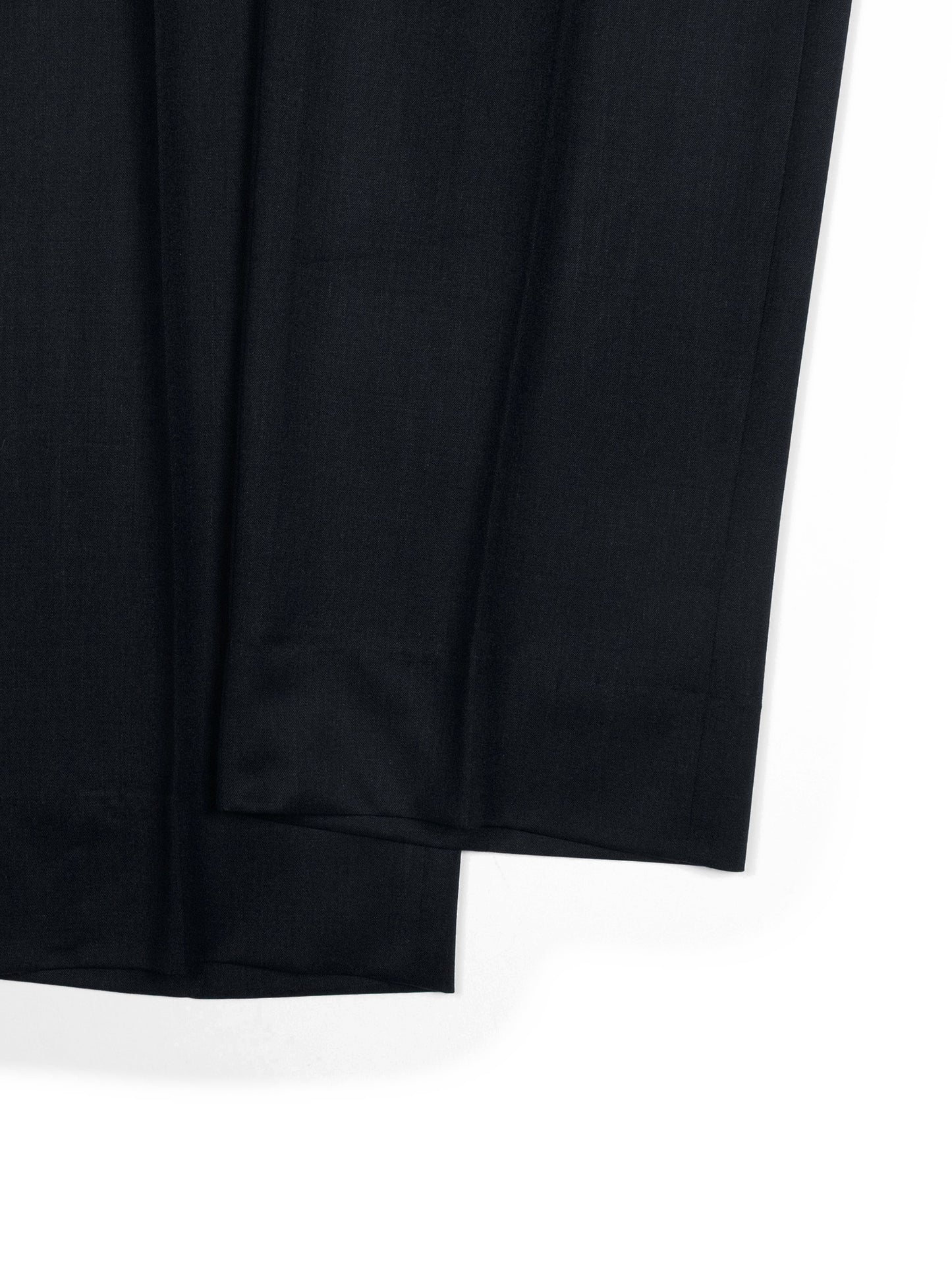 Super130's WORSTED WOOL GABARDINE SLACKS｜TOP D.NAVY