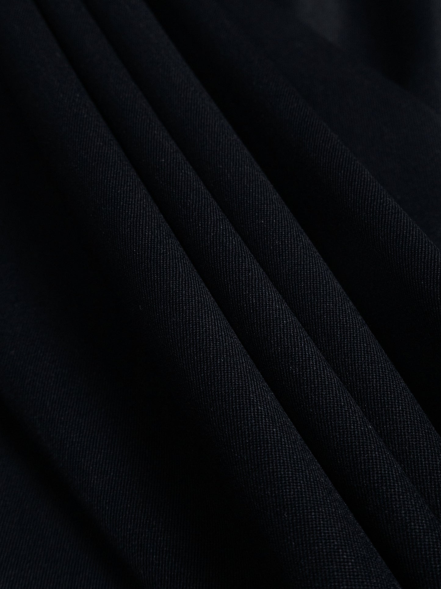 Super130's WORSTED WOOL GABARDINE SLACKS｜TOP D.NAVY