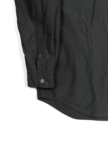 WAXING FINX COTTON WEATHER SHIRTS｜CHARCOAL