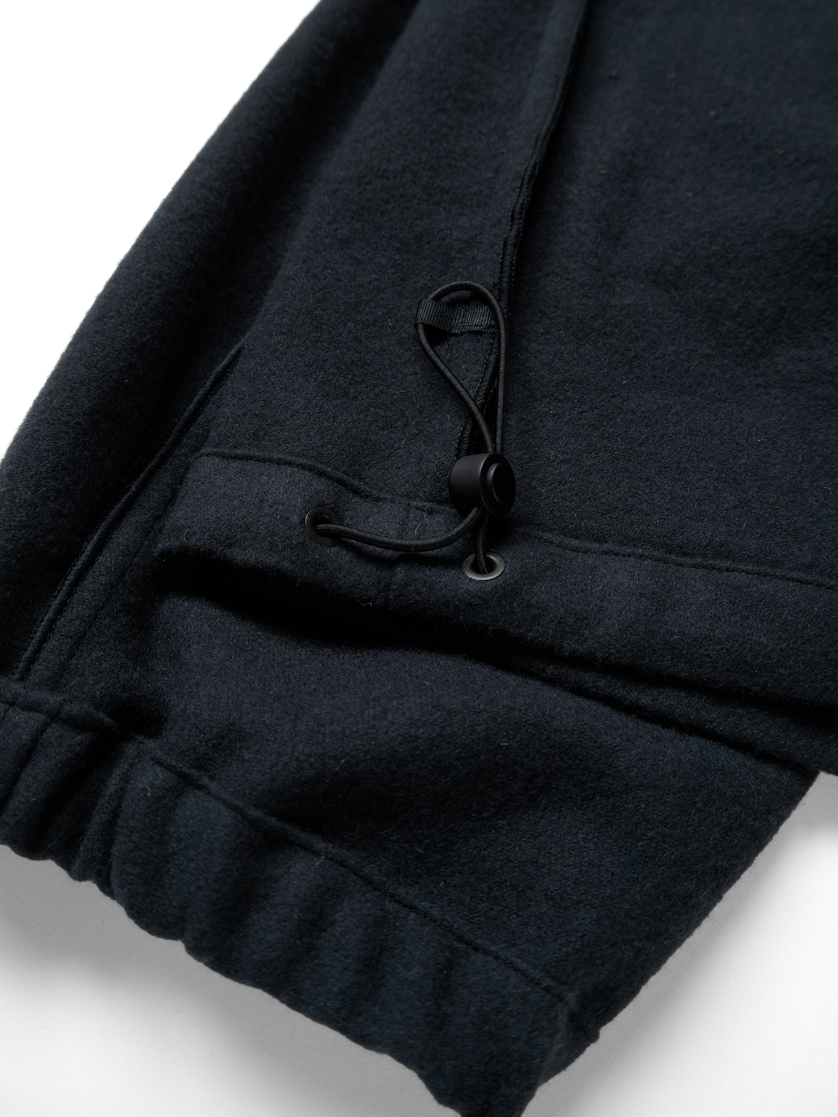 Super180’s WOOL FLEECE ZIP BLOUSON｜NAVY