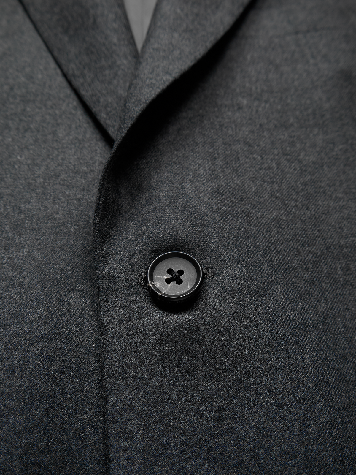 Super160's WORSTED WOOL VIYELLA TAILORED JACKET｜TOP CHARCOAL
