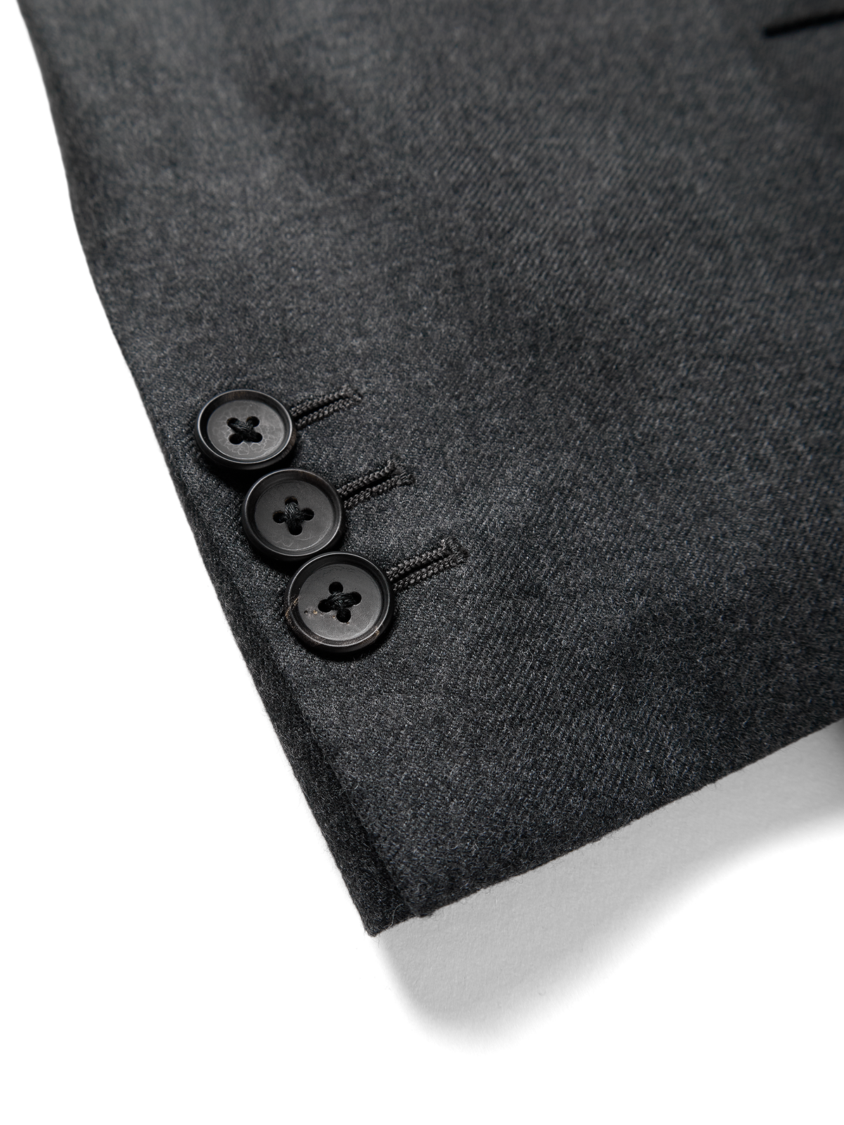 Super160's WORSTED WOOL VIYELLA TAILORED JACKET｜TOP CHARCOAL