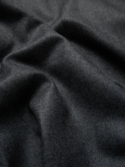 Super160's WORSTED WOOL VIYELLA TAILORED JACKET｜TOP CHARCOAL
