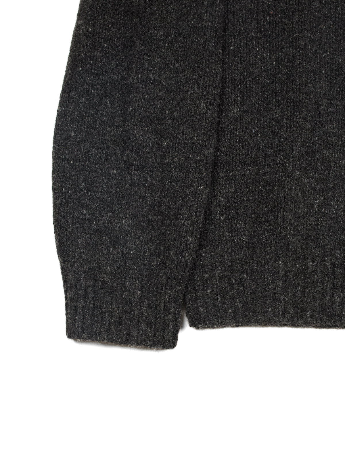 CASHMERE/SABLE SWEATER｜CHARCOAL