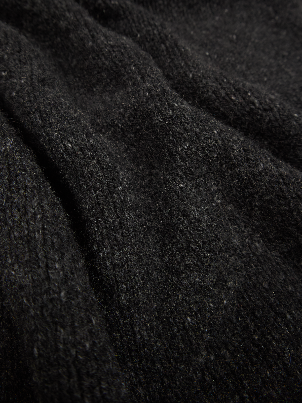 CASHMERE/SABLE SWEATER｜CHARCOAL