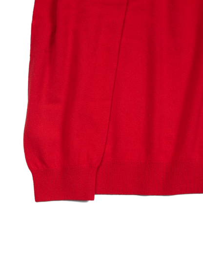 Super170's WOOL KNIT POLO SHIRTS｜SCARLET