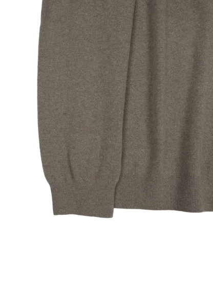 Super170's WOOL KNIT POLO SHIRTS｜GREIGE