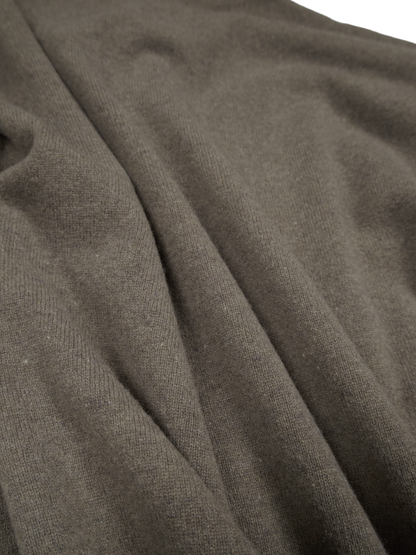 Super170's WOOL KNIT POLO SHIRTS｜GREIGE