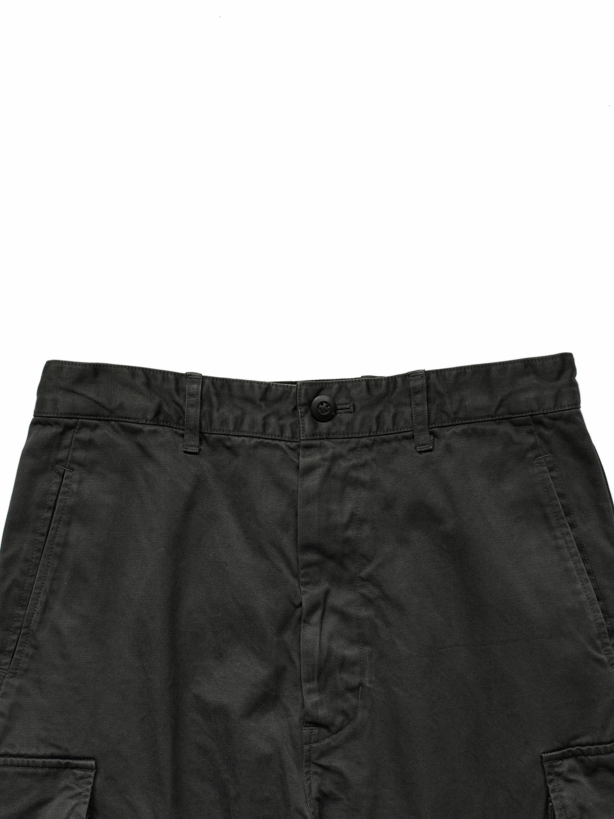 GARMENT DYED FINX/ZIMBABWE COTTON TWILL M-47 CARGO PANTS｜AGED OLIVE