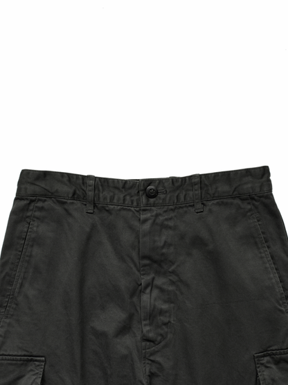 GARMENT DYED FINX/ZIMBABWE COTTON TWILL M-47 CARGO PANTS｜AGED OLIVE
