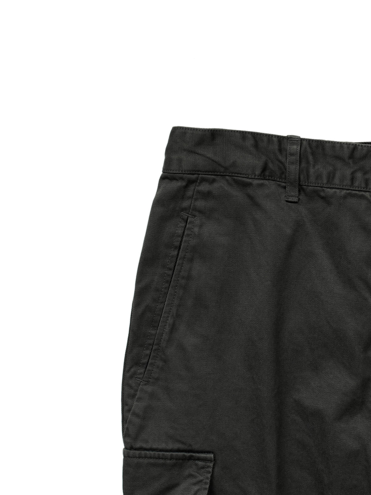 GARMENT DYED FINX/ZIMBABWE COTTON TWILL M-47 CARGO PANTS｜AGED OLIVE