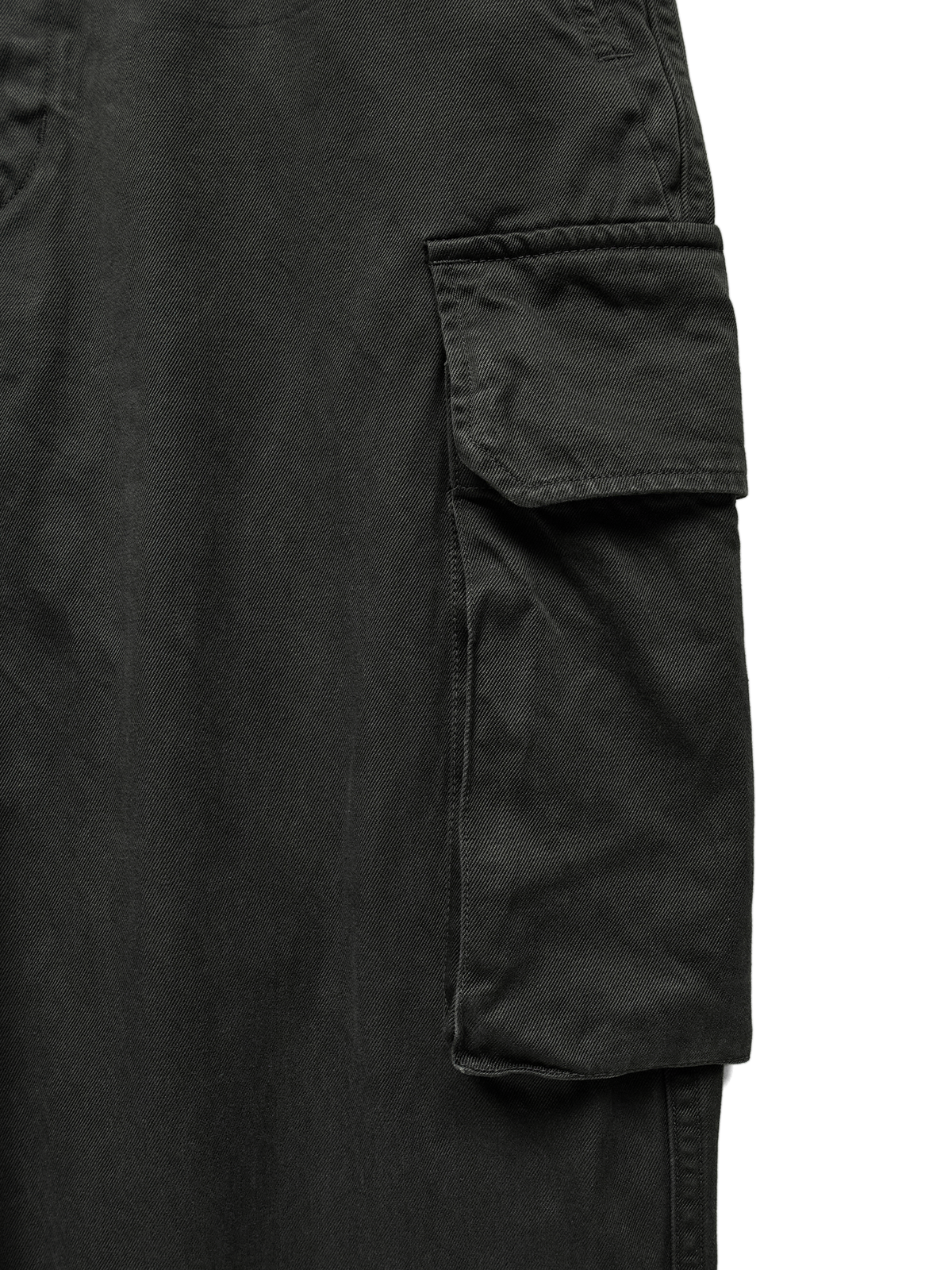 GARMENT DYED FINX/ZIMBABWE COTTON TWILL M-47 CARGO PANTS｜AGED OLIVE
