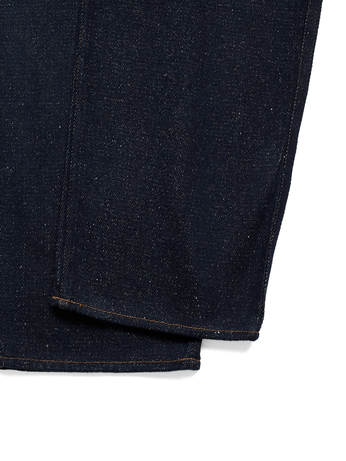 SILK NEP DENIM PANTS｜DARK NAVY
