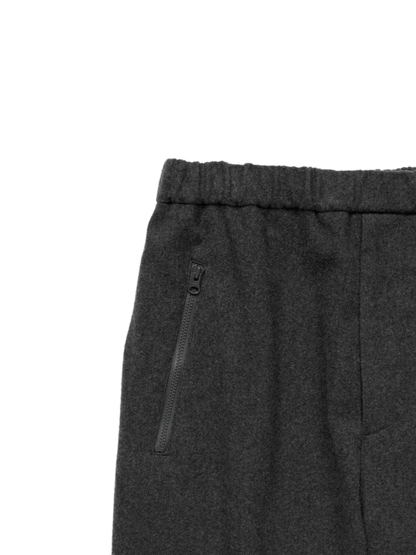 Super180’s WOOL FLEECE EASY PANTS｜TOP GRAY
