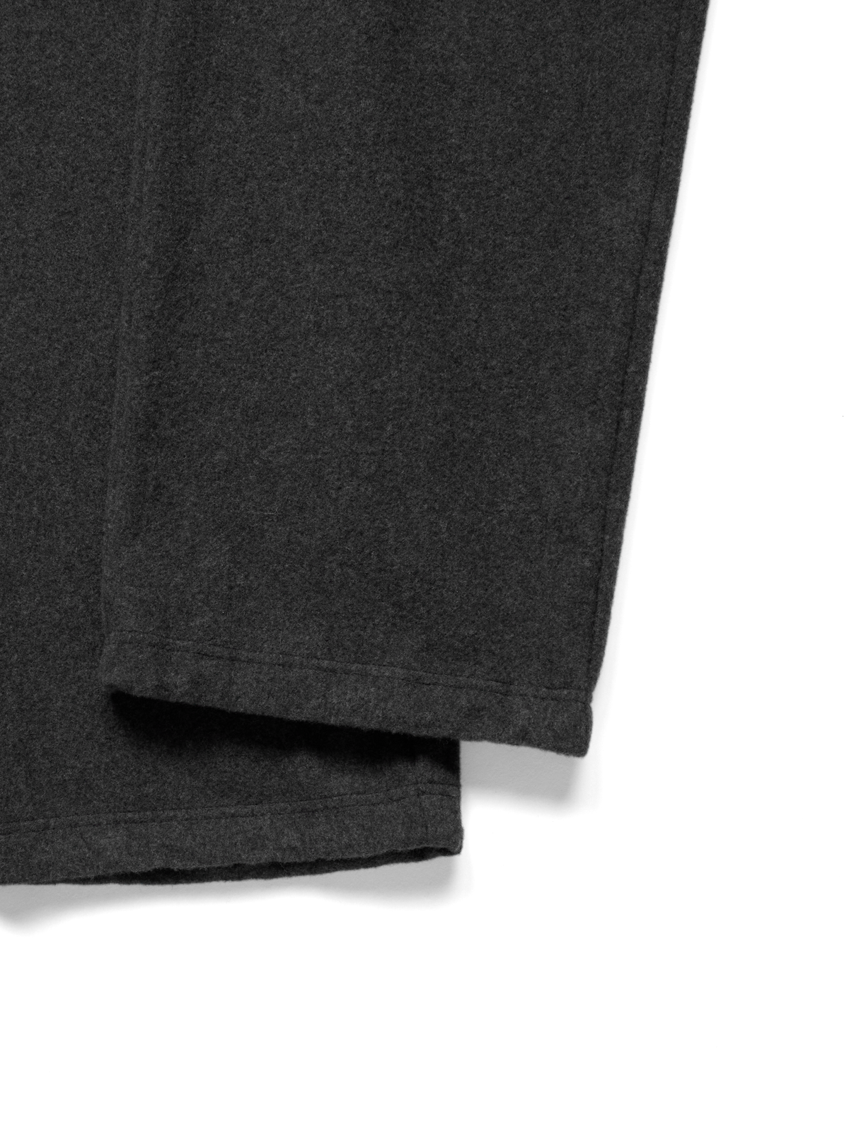 Super180’s WOOL FLEECE EASY PANTS｜TOP GRAY