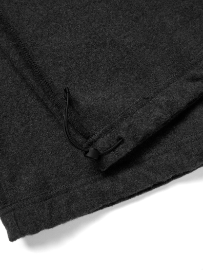 Super180’s WOOL FLEECE EASY PANTS｜TOP GRAY