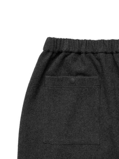 Super180’s WOOL FLEECE EASY PANTS｜TOP GRAY