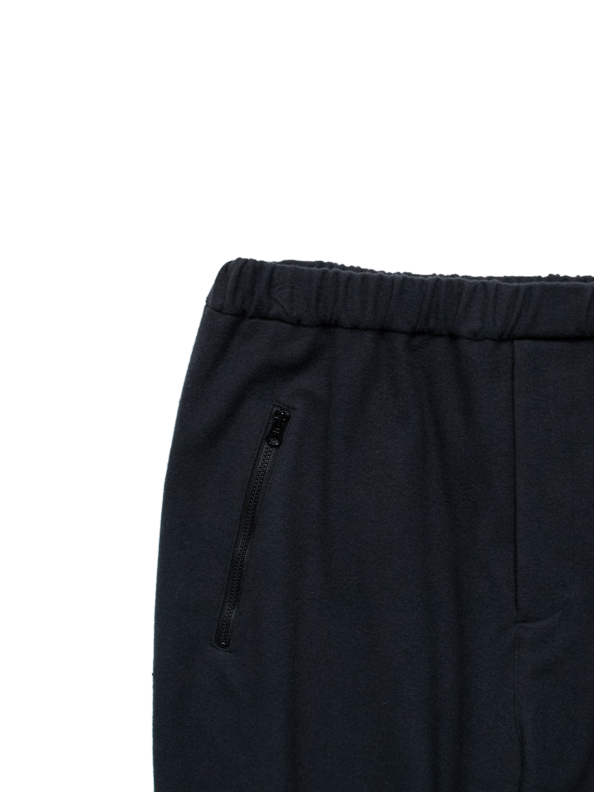 Super180’s WOOL FLEECE EASY PANTS｜NAVY