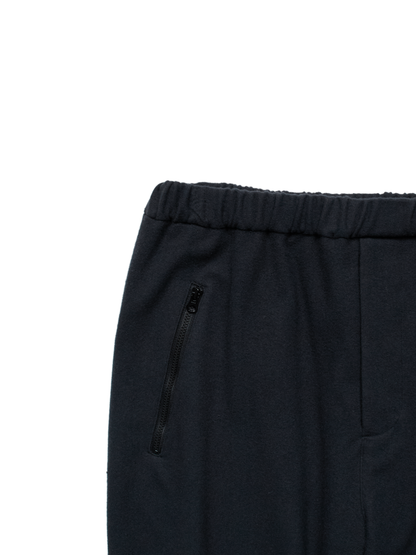 Super180’s WOOL FLEECE EASY PANTS｜NAVY