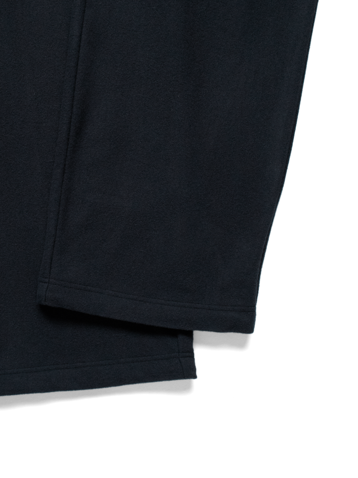 Super180’s WOOL FLEECE EASY PANTS｜NAVY