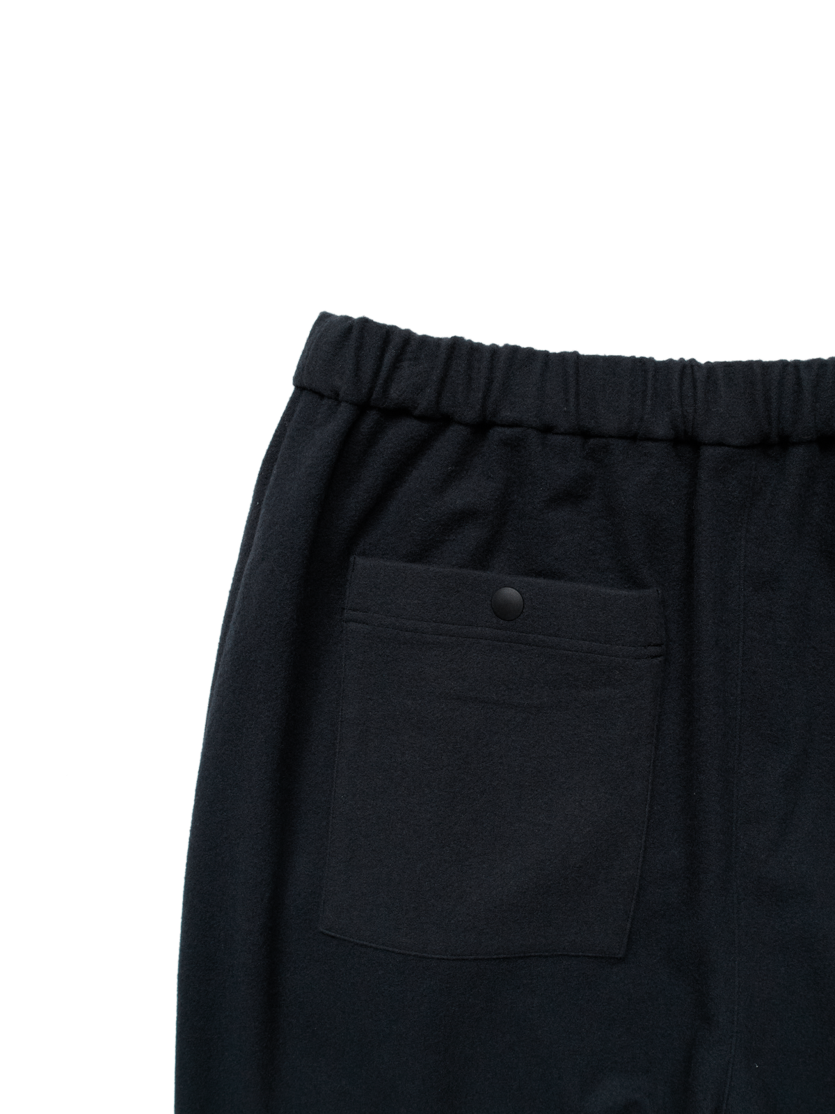Super180’s WOOL FLEECE EASY PANTS｜NAVY