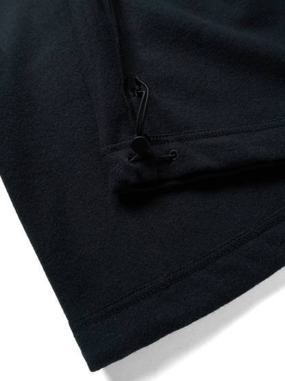 Super180’s WOOL FLEECE EASY PANTS｜NAVY