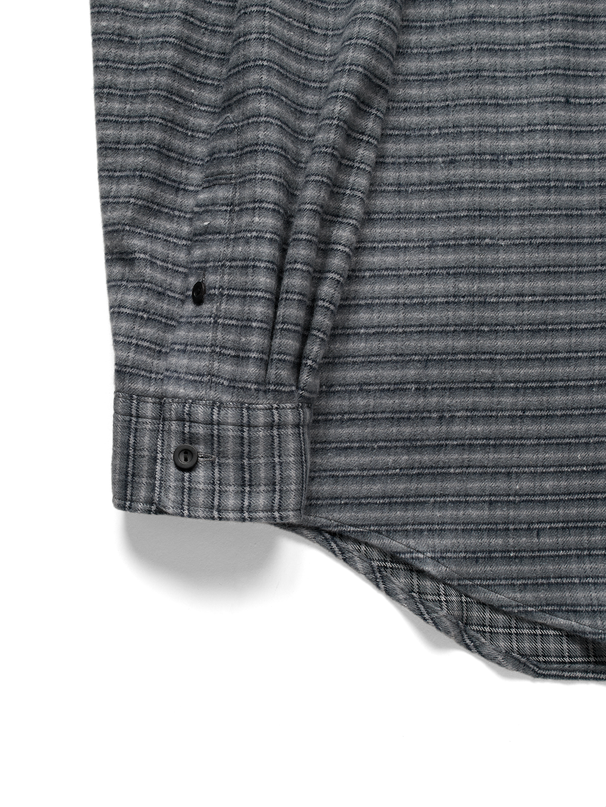 SILK FLANNEL CHECK SHIRTS｜NAVY CHECK