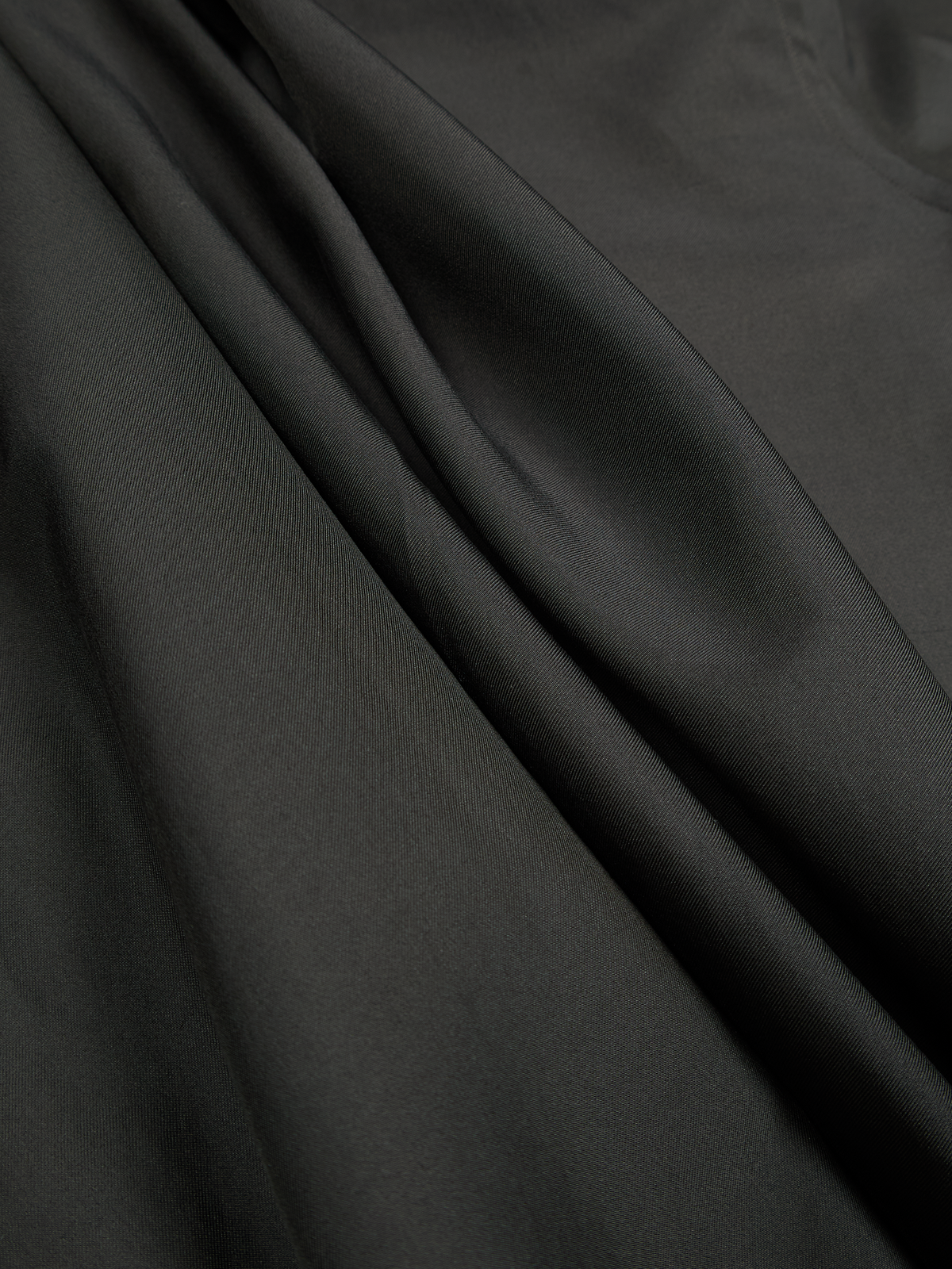BRAZIL SILK/COTTON REGULAR COLLAR  SHIRTS｜BROWN CHARCOAL