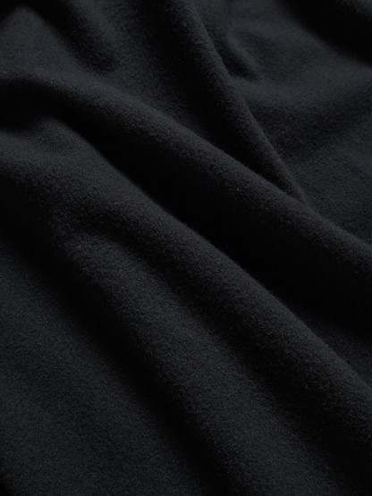 Super180’s WOOL FLEECE SHIRTS｜INK BLACK