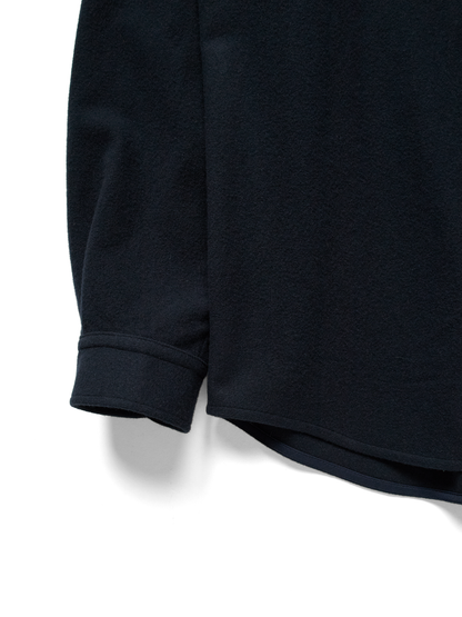 Super180’s WOOL FLEECE SHIRTS｜NAVY