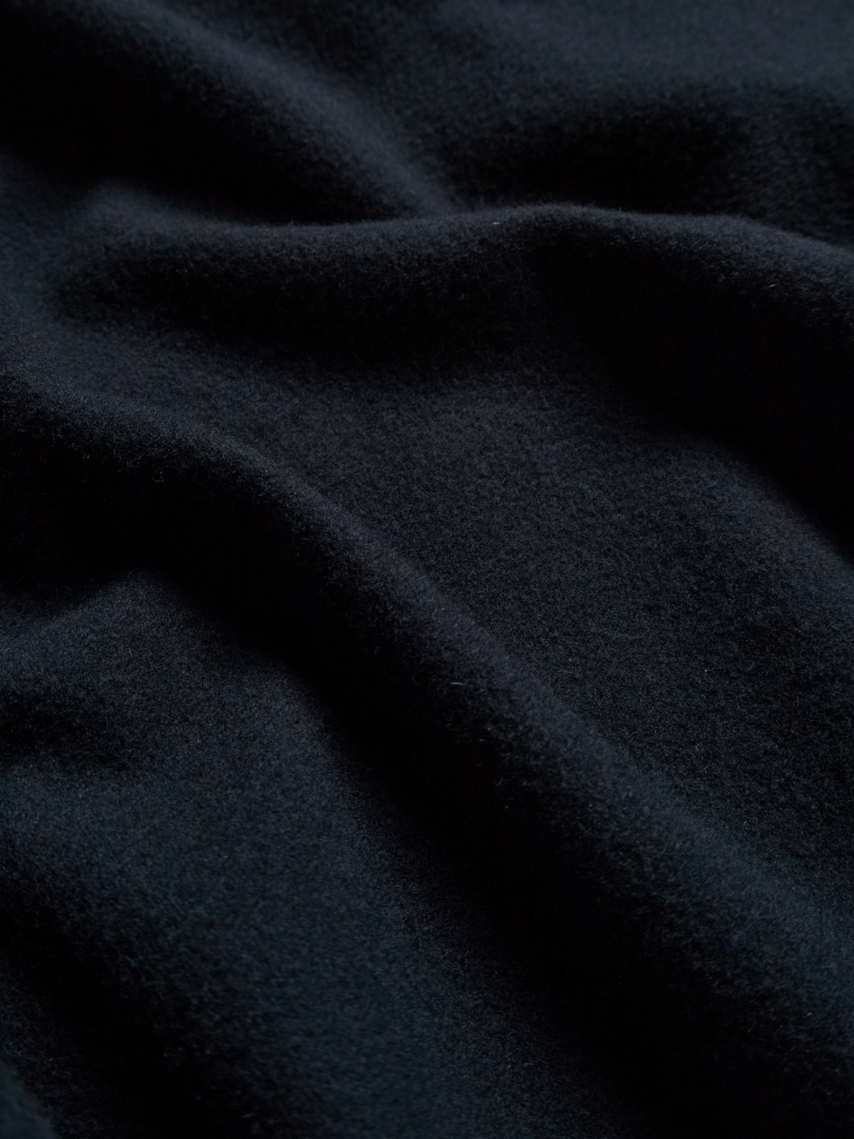 Super180’s WOOL FLEECE SHIRTS｜NAVY