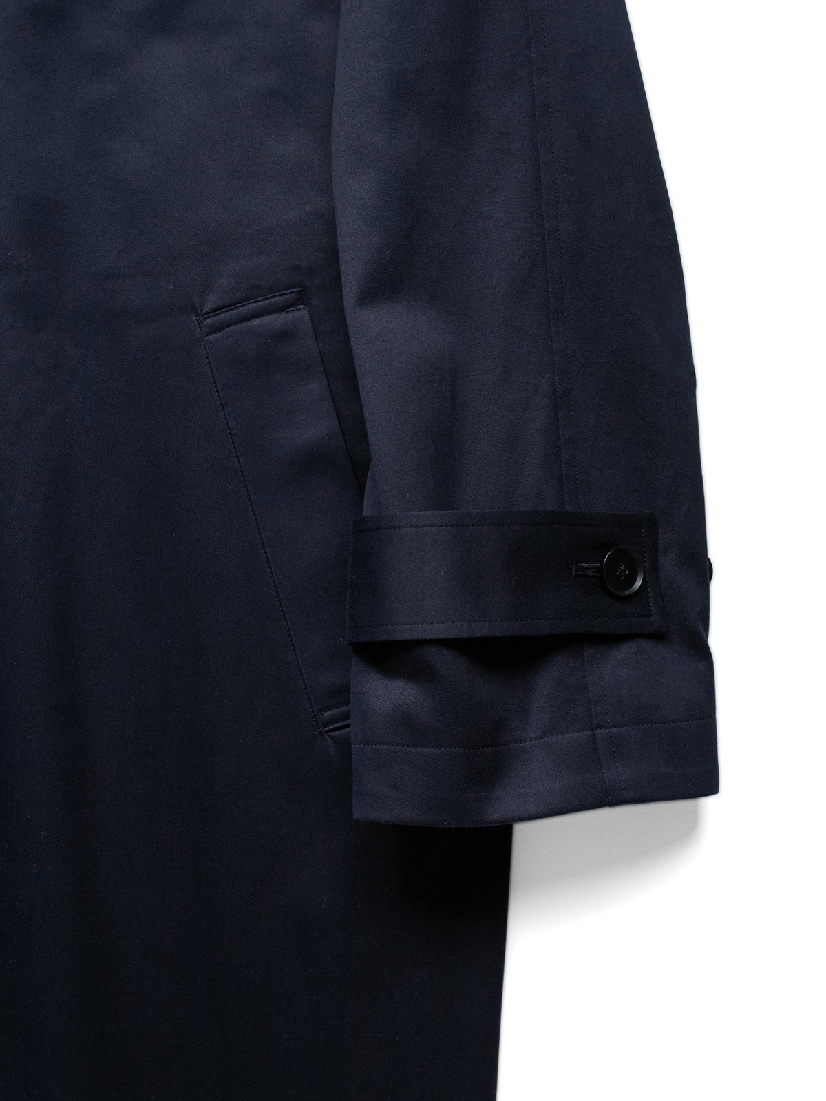 GIZA VENETIAN BALMACAAN COAT for WOMEN｜NAVY