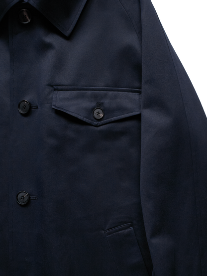 GIZA VENETIAN BALMACAAN COAT for WOMEN｜NAVY