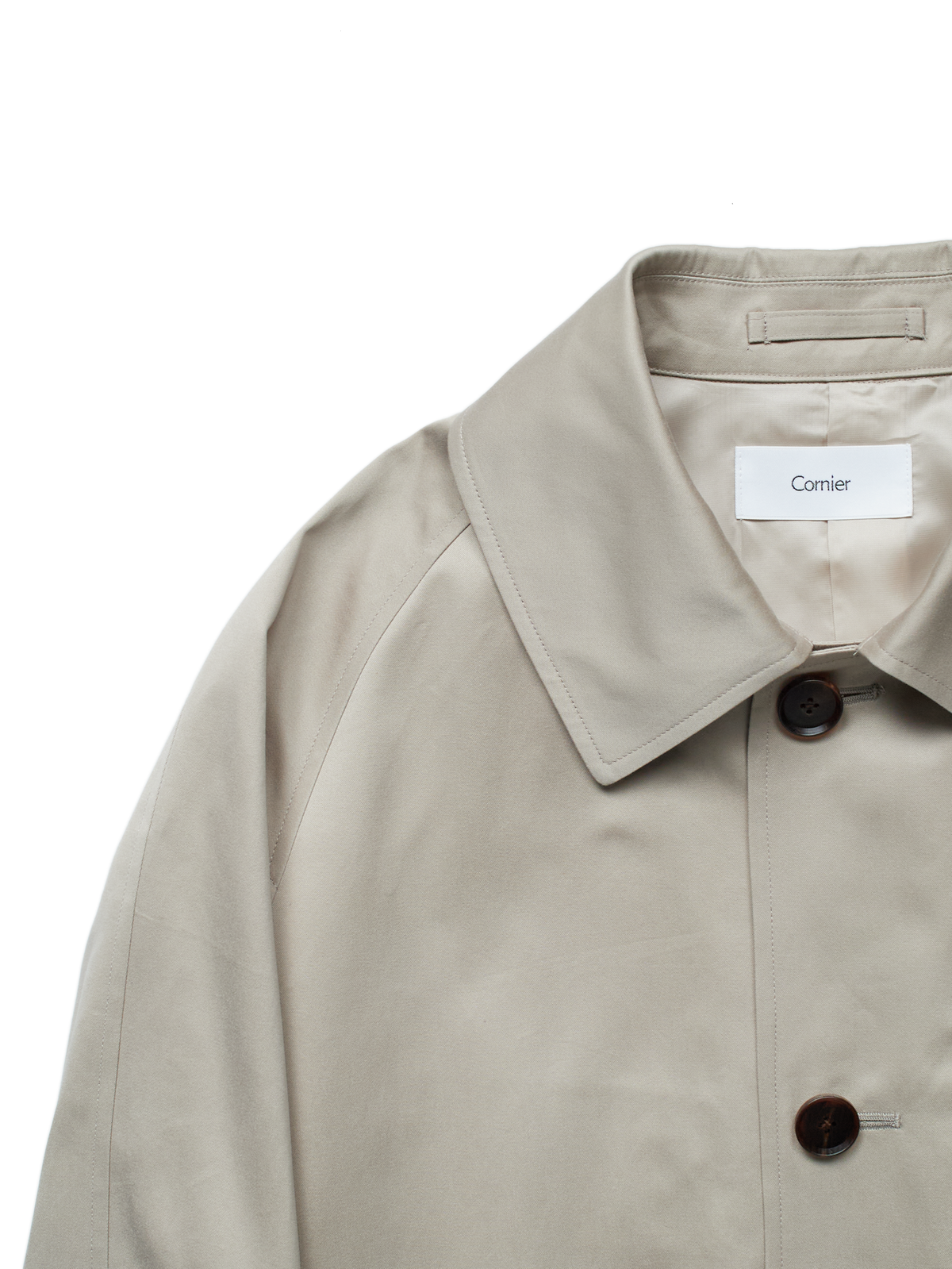 GIZA VENETIAN BALMACAAN COAT for WOMEN｜ASH BEIGE