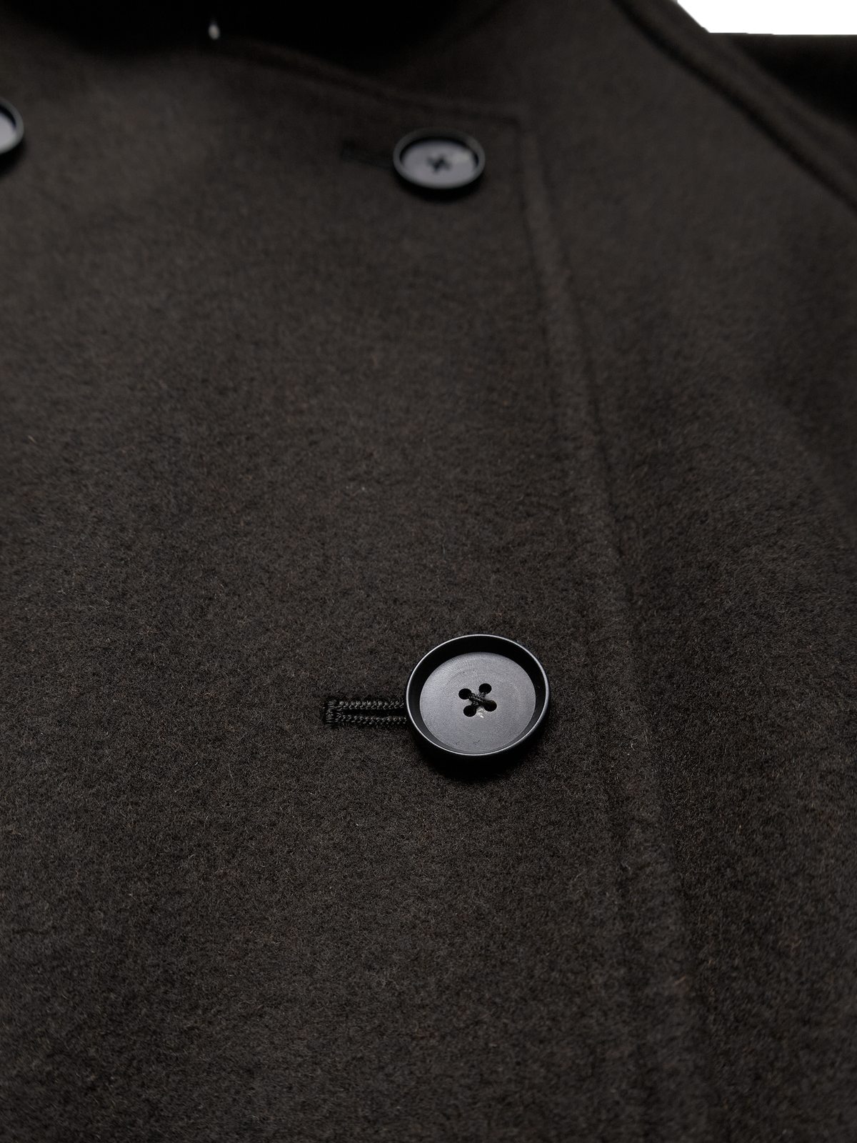 WOOL MOSSER CONVERTIBLE COLLER COAT for WOMEN｜DARK UMBER